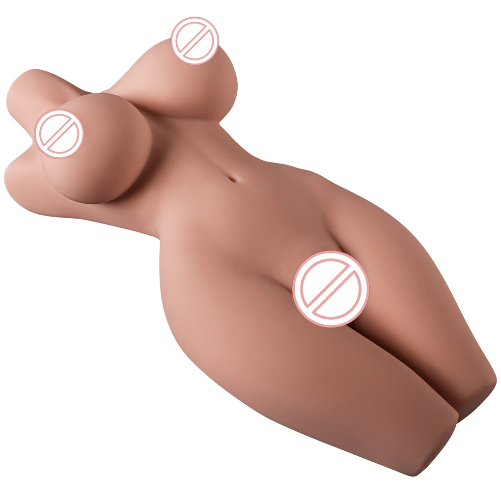 Realistisk TPE mandlig halvkropspop Realistisk vaginal model Blød voksen legetøj sexpuppe Egnede til mandlig masturbation 100 cm vandtæt BJD-A062J