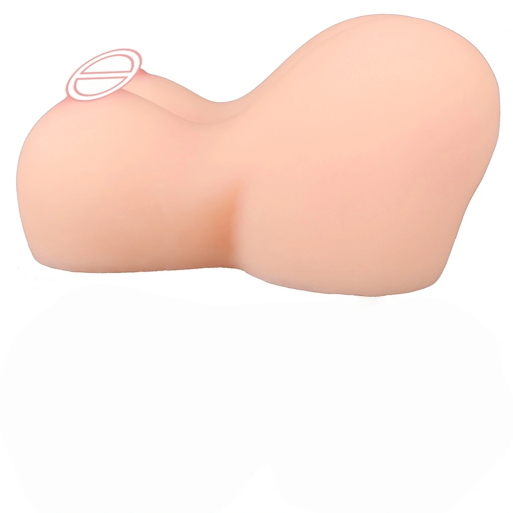 Højkvalitets mandlig masturbationslegetøj med stor røv til voksne med dobbel kanal, super blød vibrerende vagina-BJD-F021-1