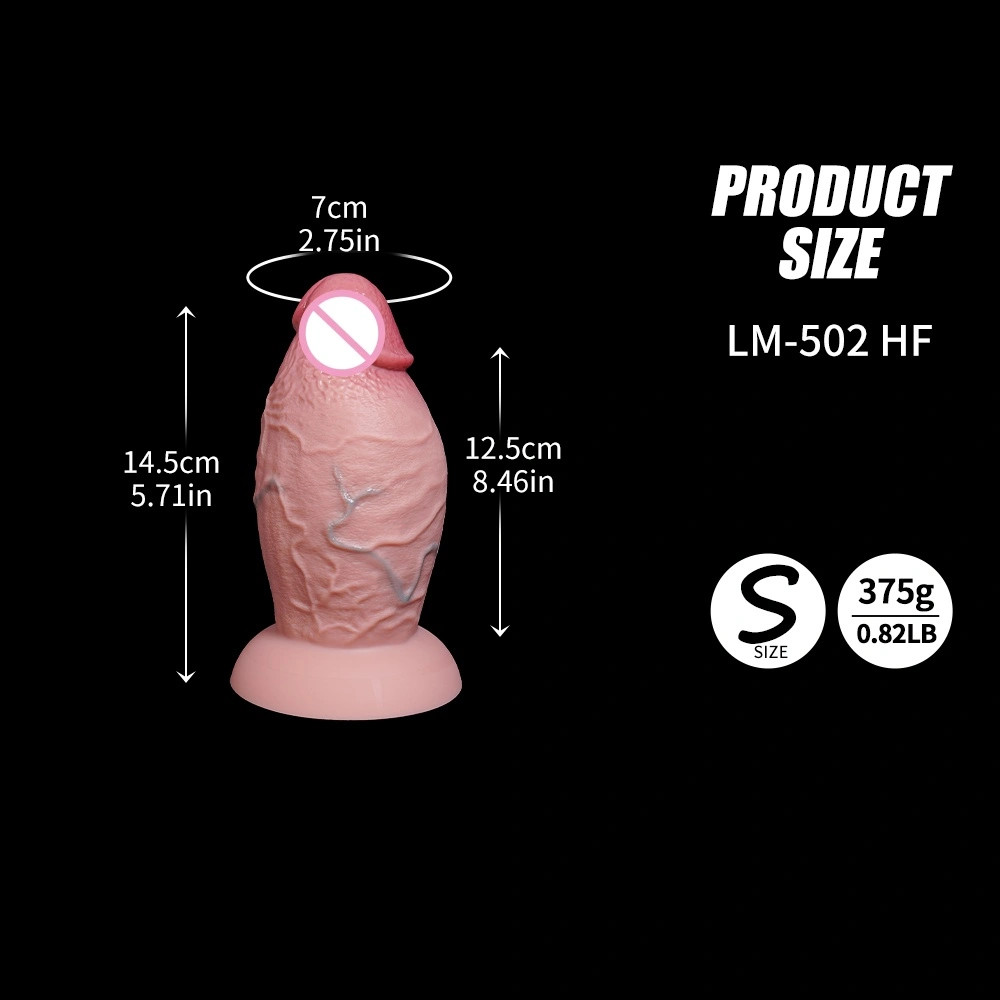 Penis aikuisten naisten tuotteet käsin toimiva onanointilaite falus suuri falus onanointipalkki-LM-B502-7-S
