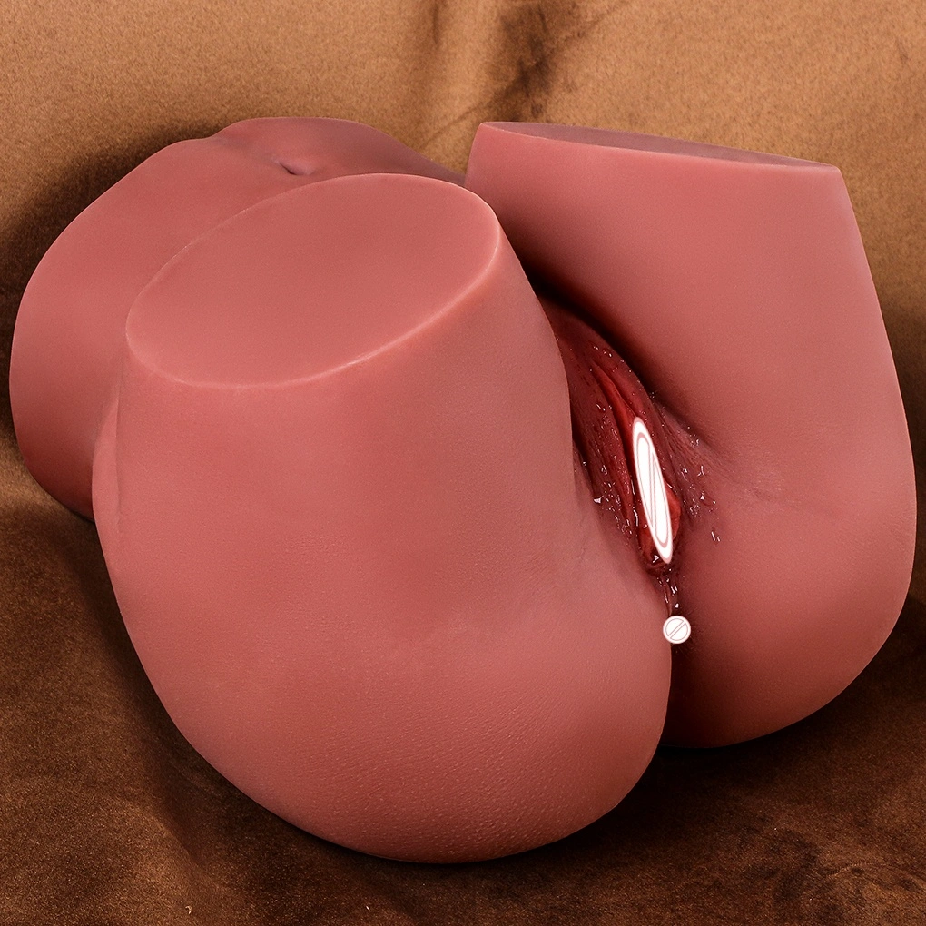 HXR ren silikone hvid hud vandtæt 100 cm 7,5 kg stor røv rumpetrunk realistisk vagina anus mandlig masturbator sexdukke