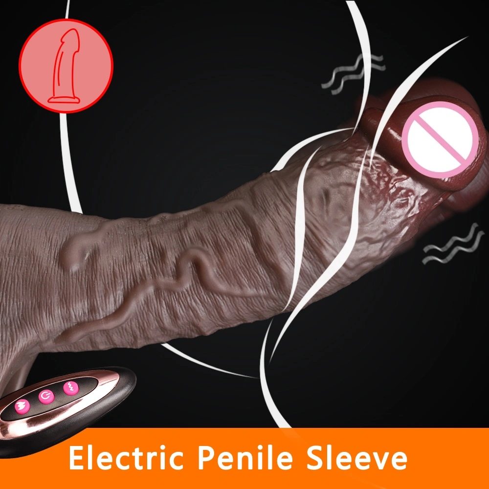 Penisverlenger Mannelijke penisvergroteringsstimulator Versterker Silicone soft condoom Herbruikbare condoom voor mannen-LM-CT612-2