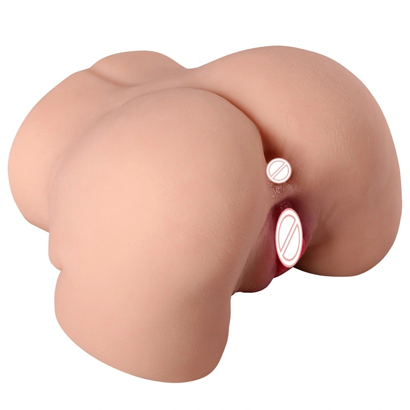 Onaniemodel Dobbelthulække model TPE-vagina, anus og vulva realistisk vandtæt - BJD-F006
