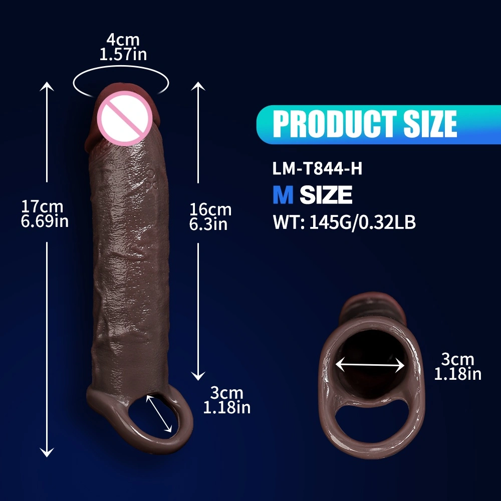 Lämmittävä venyttävä realistinen vibratoitu dildo, naisten itsetyydyttämiseen tarkoitettu nuolaisvaipuva dildo, tekoälypenis - LM-CT844