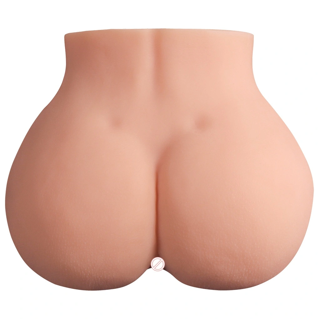 Butt sexlegetøj Kunstig røv masturbationsmøbel Dobbeltdyb røvmodel TPE-vaginaanus-slidsåbning nøjagtig model - BJD-F009