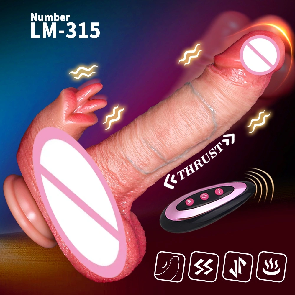 Silicone dildo waterdichte draagbare volwassen krachtige zuignap realistische simulatiedildo zachte vrouwelijke masturbatie seksueel speelgoed LM-A315-2