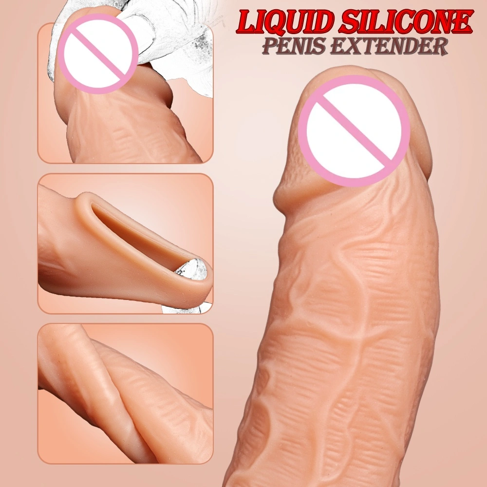 Dildo Rabbit Vrouwelijke silicaanse vibrator Invoegbare dubbele vibratie waterdichte vleeskleurige clitoris massager LM-D818