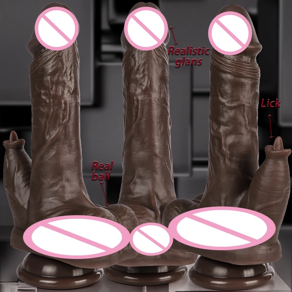 Tuotteen suosio, pehmeä ulkokerros, kova ydin, todellinen tuntu, kaksitiheysfake-penis LM-A066-6