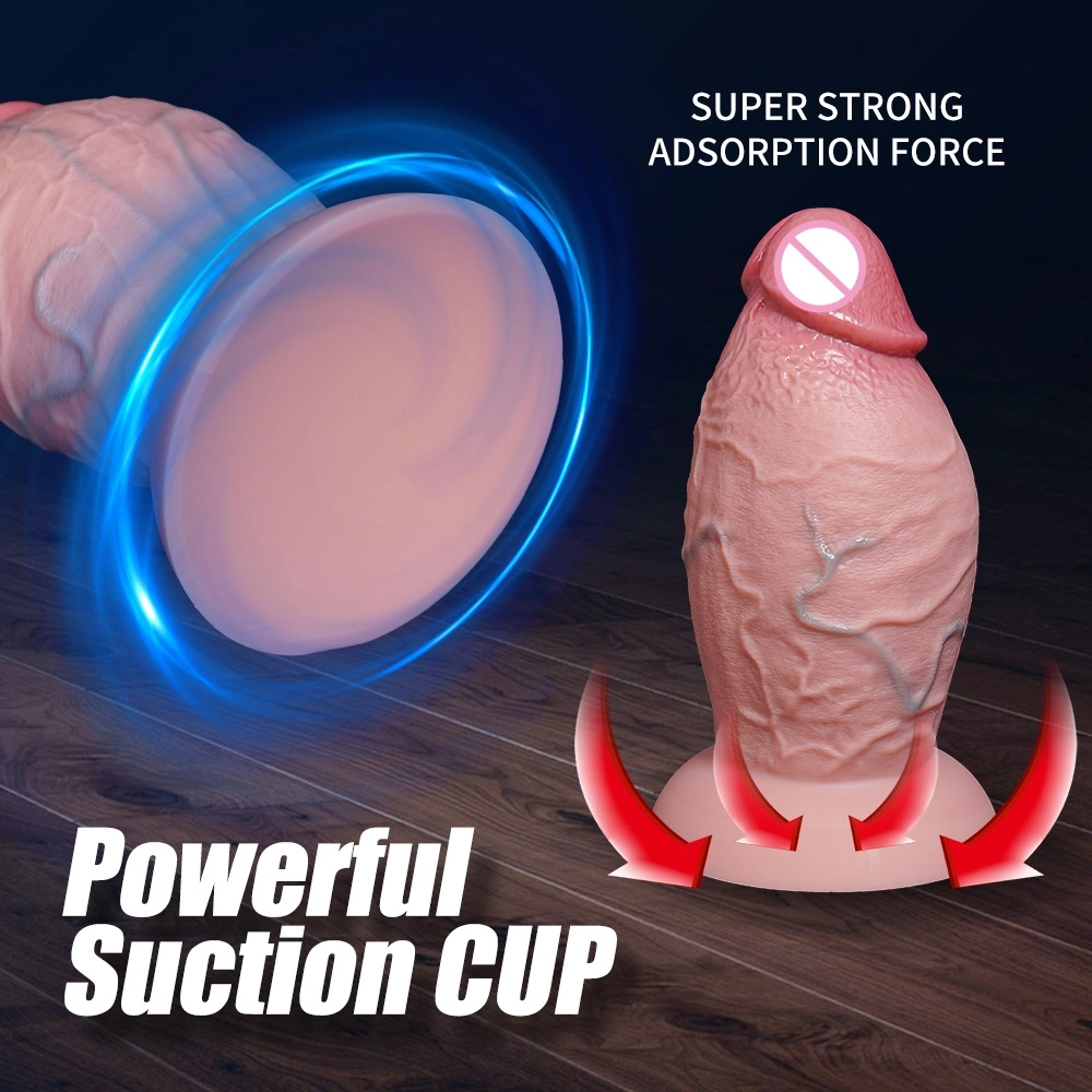 Waterdichte mannelijke/vrouwelijke penis vibrator handmatige dildo volwassen speelgoed -LM-B502-8-M