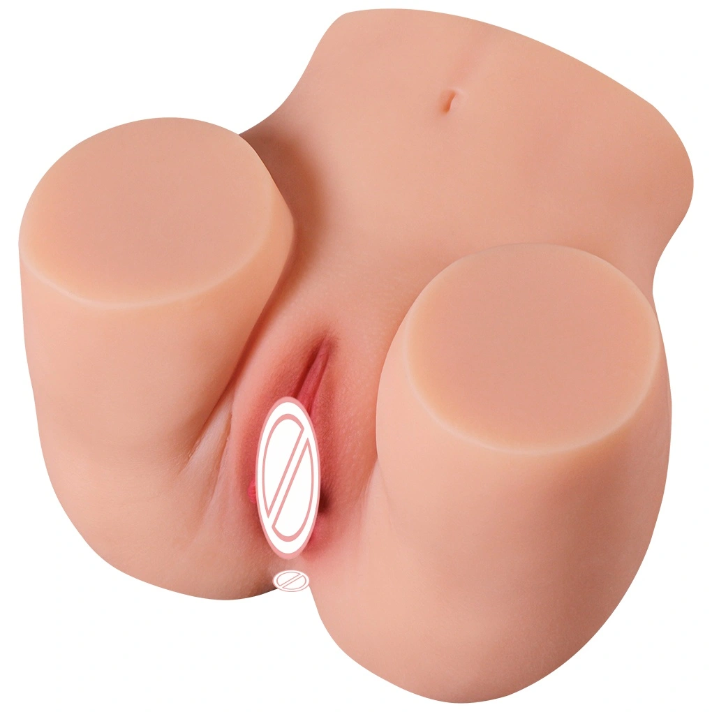Butt sexlegetøj Kunstig røv masturbationsmøbel Dobbeltdyb røvmodel TPE-vaginaanus-slidsåbning nøjagtig model - BJD-F009