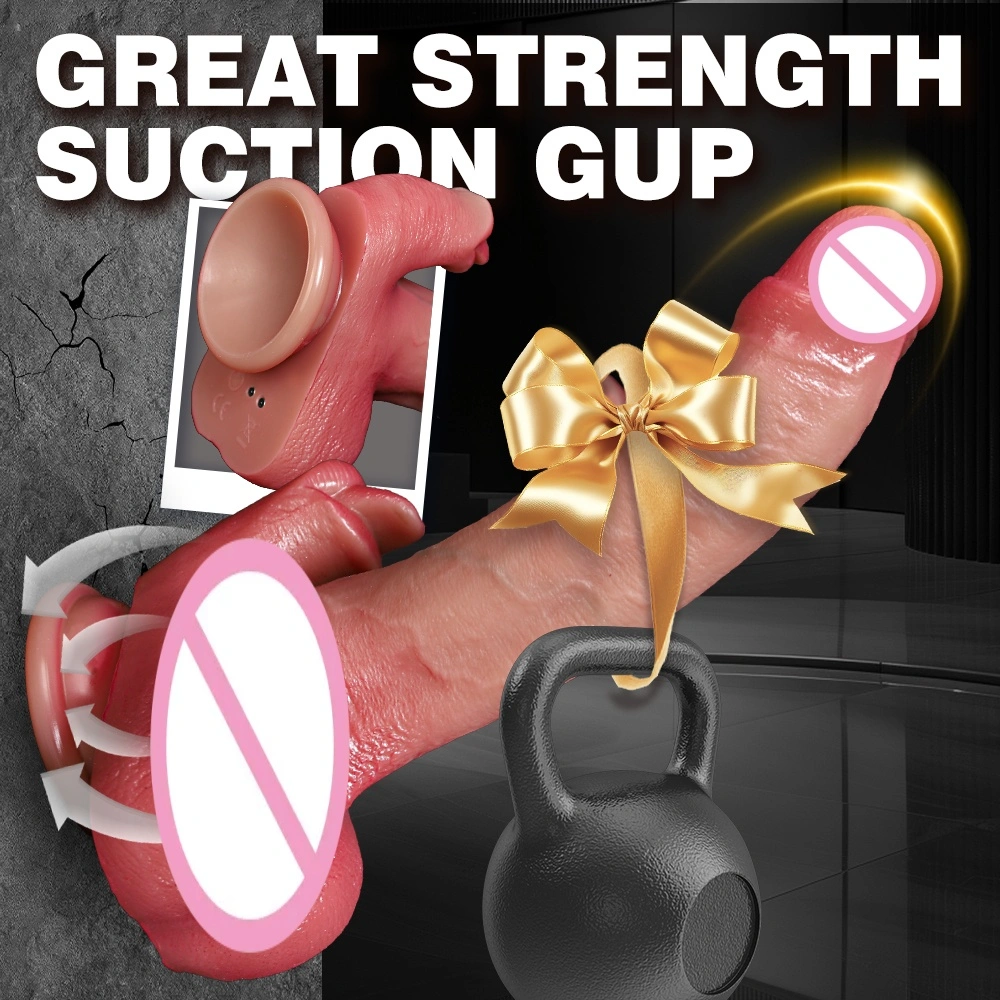 Realistische vibrerende dildo, telescopische vibratie, wiebelfunctie met verwarming, sterke zuignap, grote dildo, voor vrouwen, LM-A313-2
