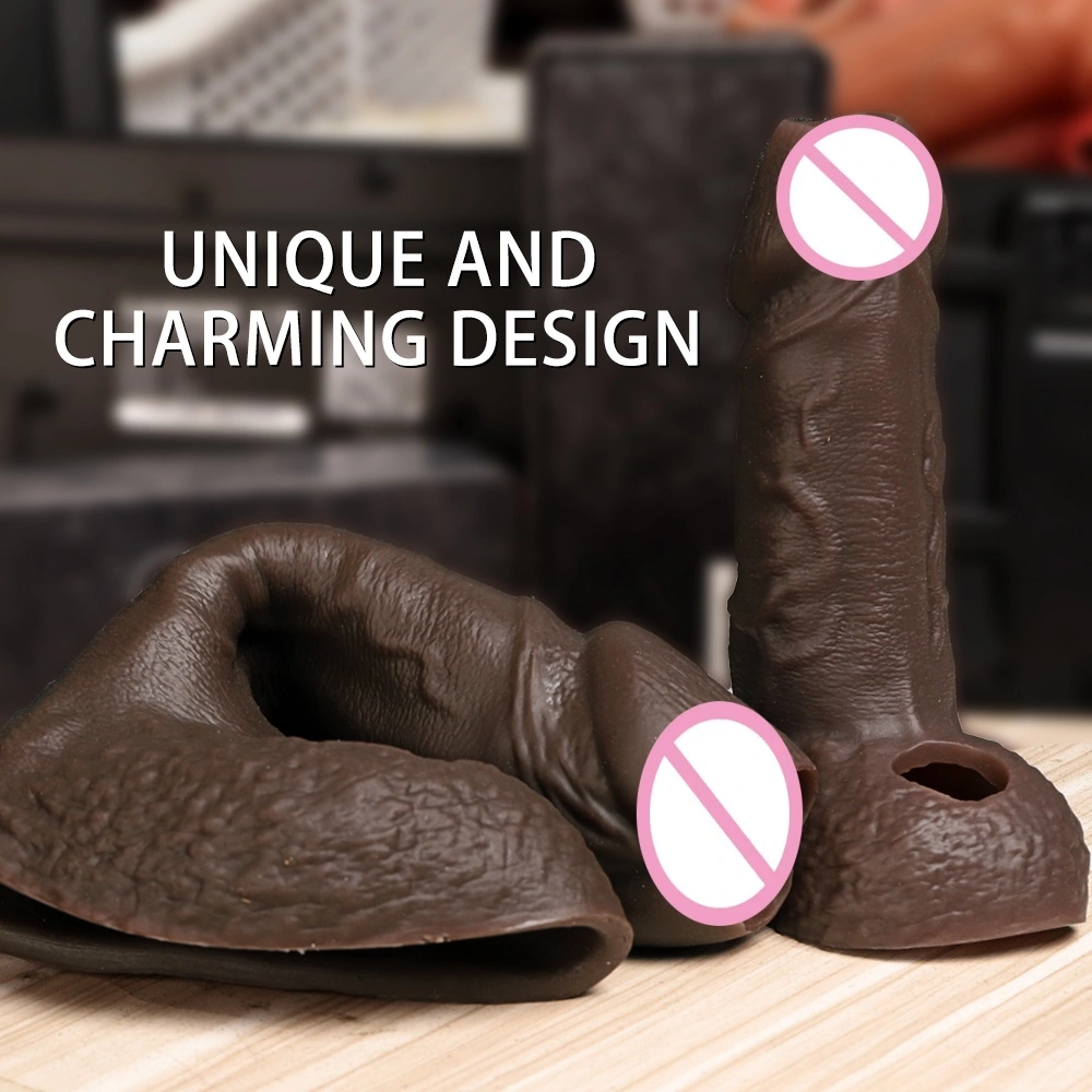 Elektrische siliconen dildos, met riem en verlengstang, draaibaar en trillend, 100% waterdicht en zacht, geschikt voor volwassenen/vrouwen LM-D801