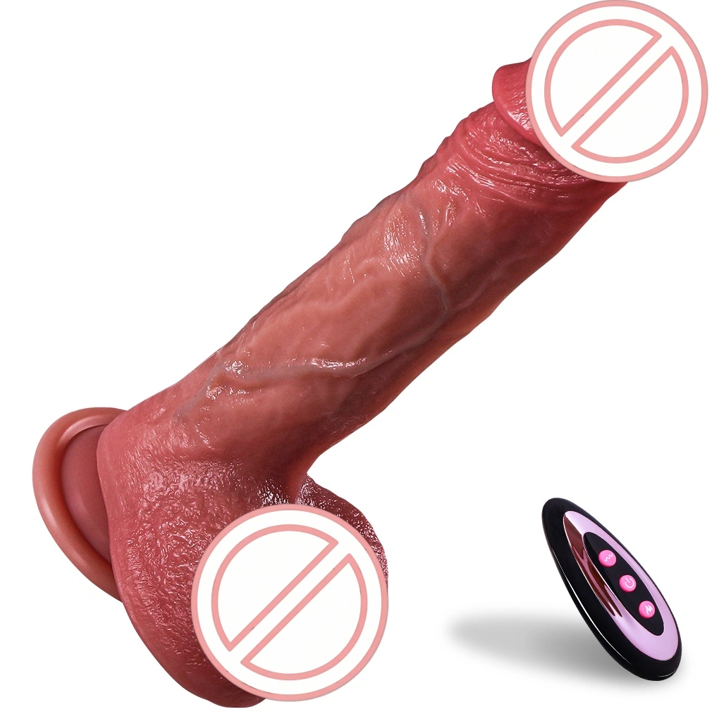HXR todellinen silikoni-dildo pehmeä teksturoitu akseli voimakas imupora vesitiivis aikuisten henkilökohtainen hierojarauta akuttomat 450 g