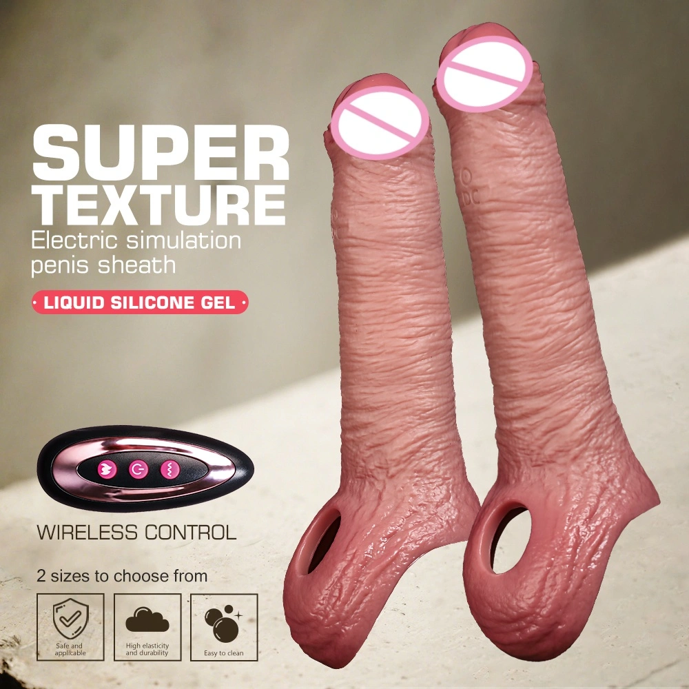 Afstandsbedienbare lange penis, gigantische realistische telescopische dildo vibrator met verwarmingsfunctie voor vrouwen - LM-CT812