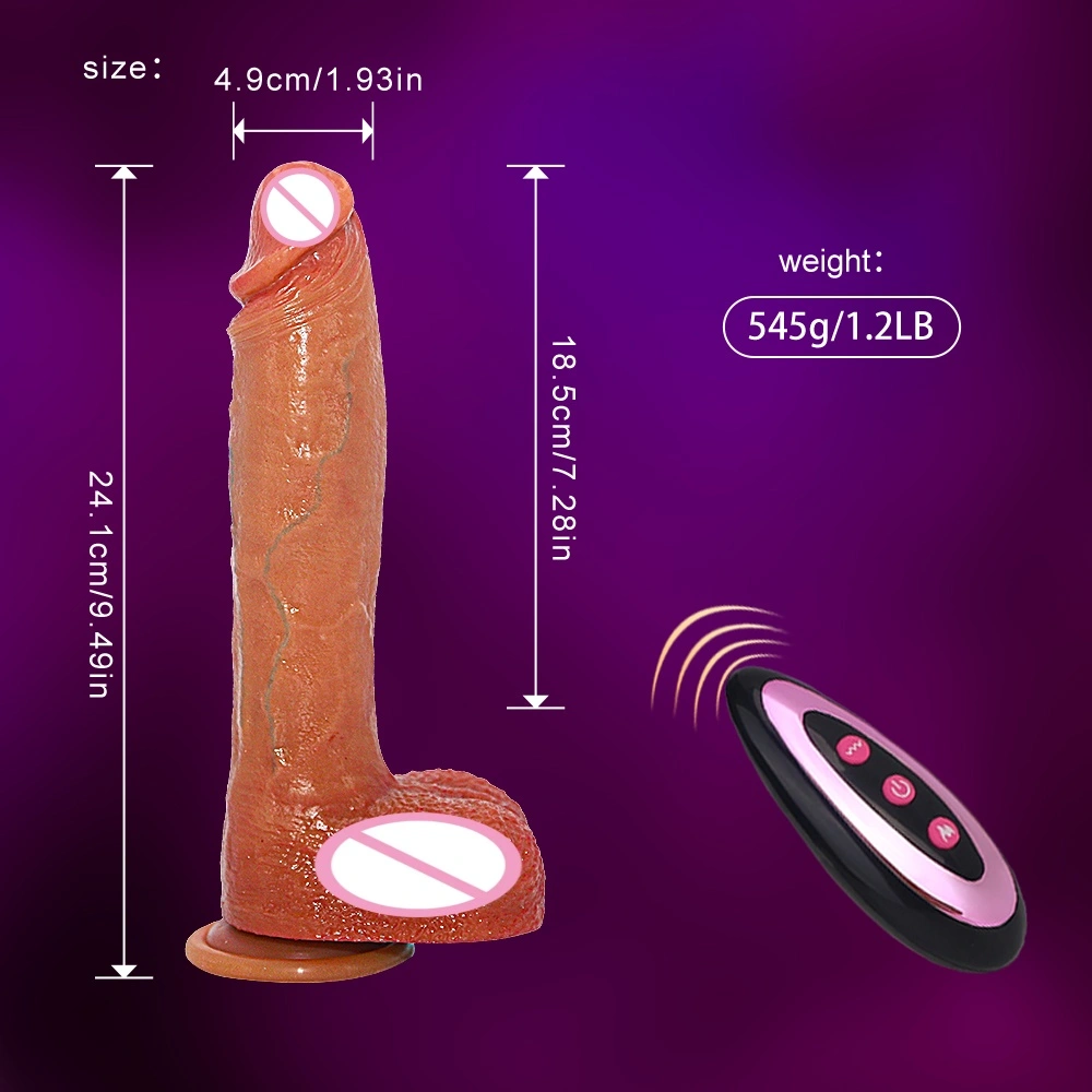 Silikoniälykäs suuri falski peni vibrattori todellinen pehmeä 100% vesivahva imuri falski peni naisille HXR LM-A007-1