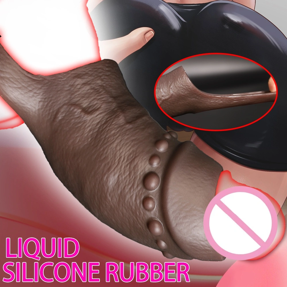 Grote paardenachtige lange penis zuigkraan handmatige gesimuleerde mannelijke geslachtsorgaan erotisch speelgoed voor vrouwen vibrator LM-D825
