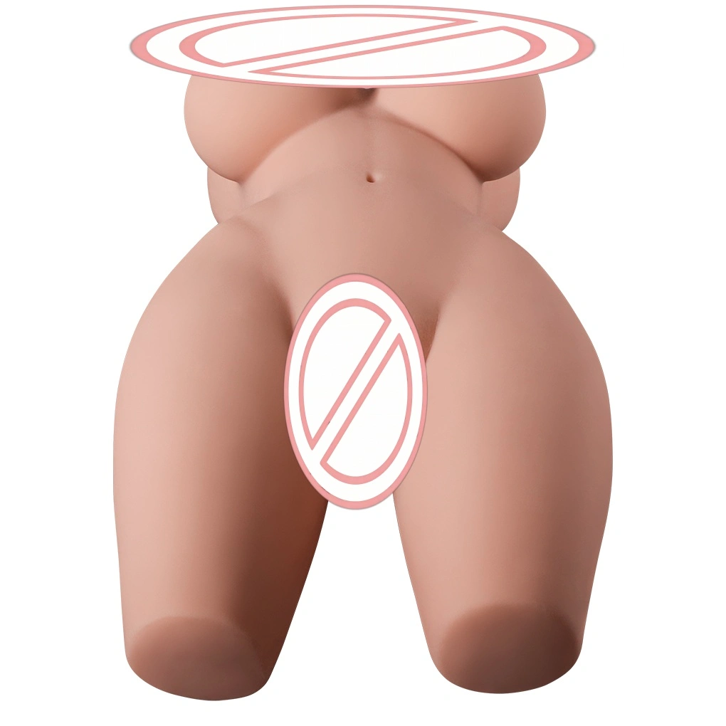 Realistisk TPE mandlig halvkropspop Realistisk vaginal model Blød voksen legetøj sexpuppe Egnede til mandlig masturbation 100 cm vandtæt BJD-A062J