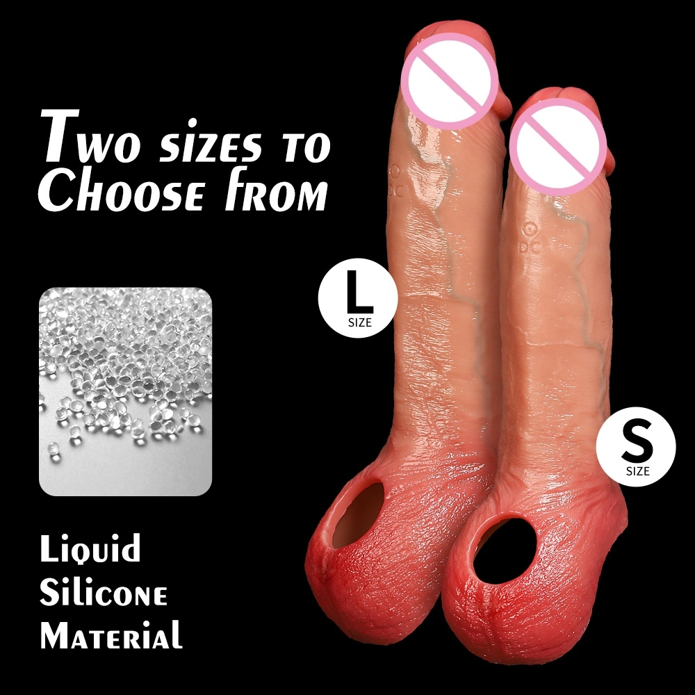 Mukava lelu, imitaatio penis, naisen imitaatio penis, piikillinen imu imuri lelu - LM-CT842