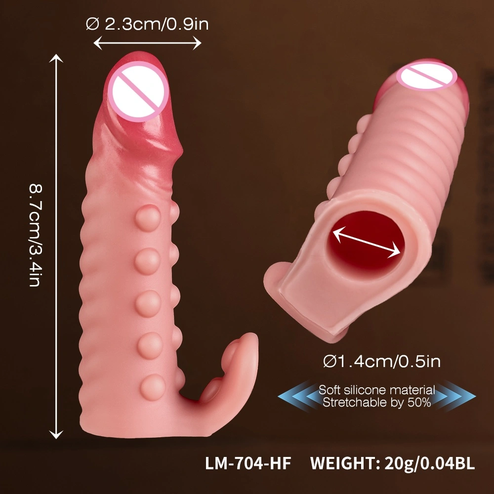 Suosittu sormusvibraattori, seksiä varten sormus, parien flirttaustavara, naisten itsetyydyttämislaitteisto, seksilelu LM-E704