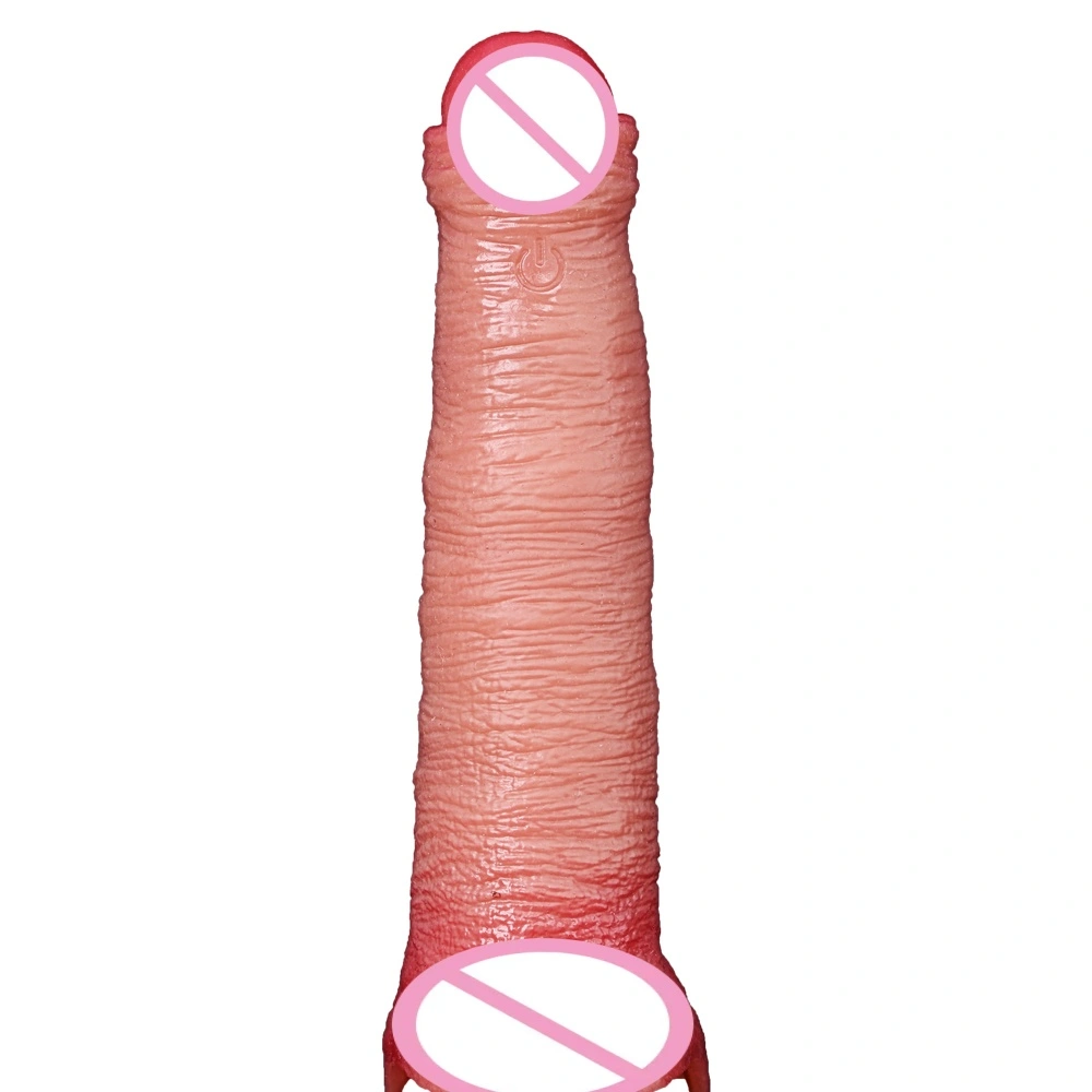 Realistische gesimuleerde dildo, echte huidtextuur, dikke vloeibare silica, met sterke zuignap, volwassen erotische producten, geschikt voor koppels LM-D812