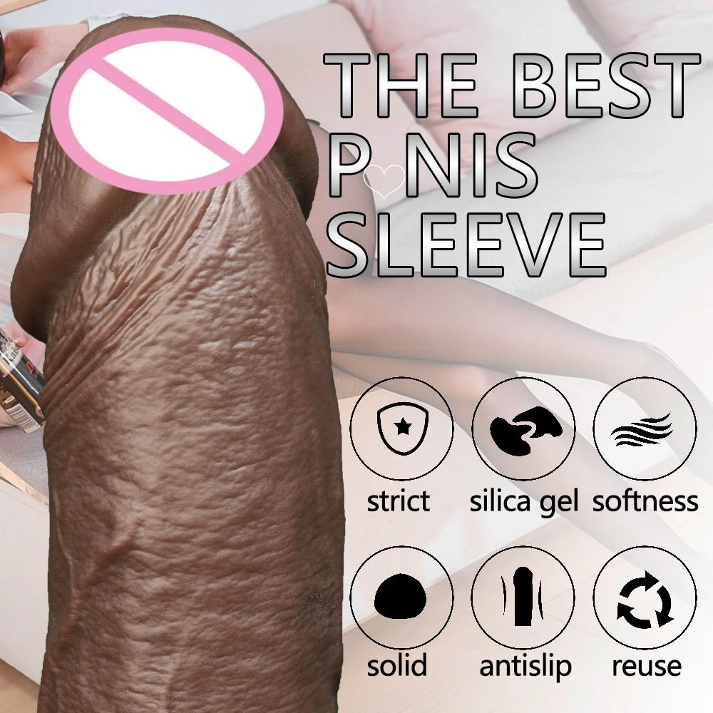 De meest realistische vrouwelijke sekstoys Echte huid Echte silica gel dildo Met zuignap LM-D804