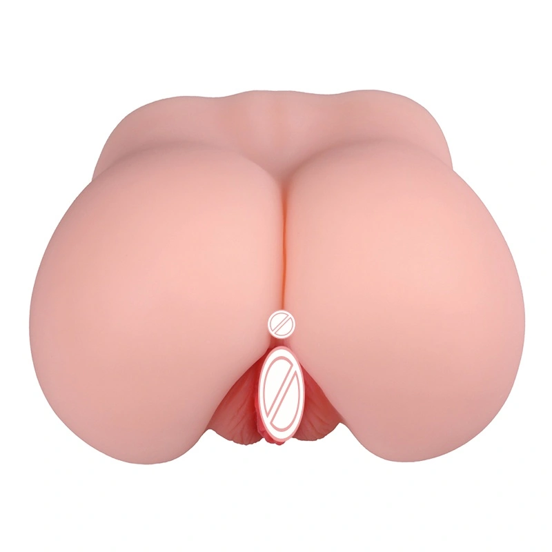 Artigos de luxo para adultos masculinos: molde de bumbum e vagina realista de silicone para autoestimulação - BJD-F032