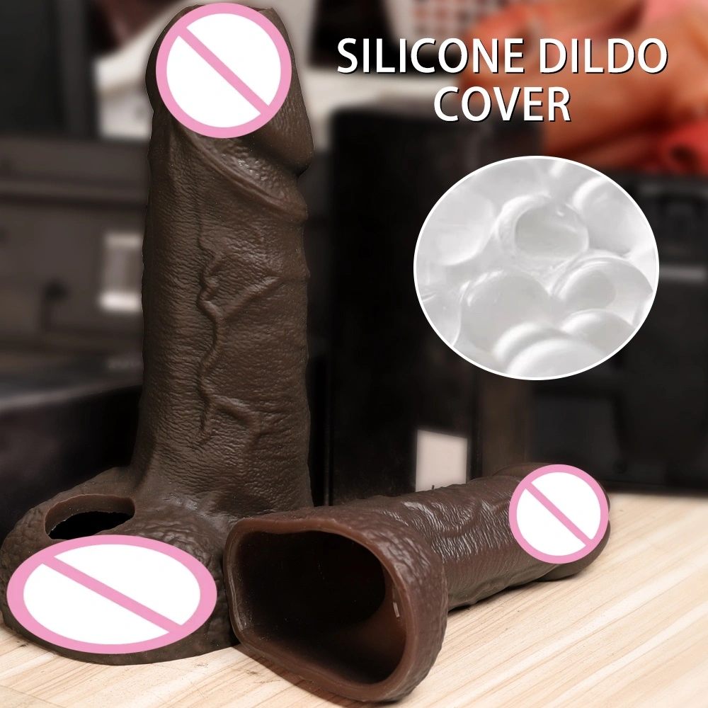 Elektrische siliconen dildos, met riem en verlengstang, draaibaar en trillend, 100% waterdicht en zacht, geschikt voor volwassenen/vrouwen LM-D801