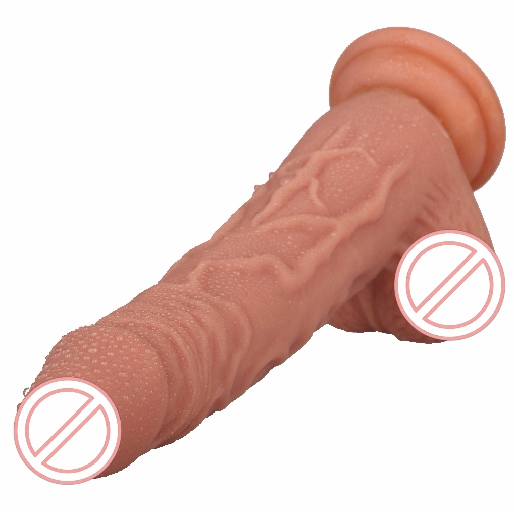 Todellinen silikoni falski peni käsikahva vibrattori 100% vesitiivis HXR -merkki naisten itsetyydytys seksilelu naisille 360 g BJD-E021