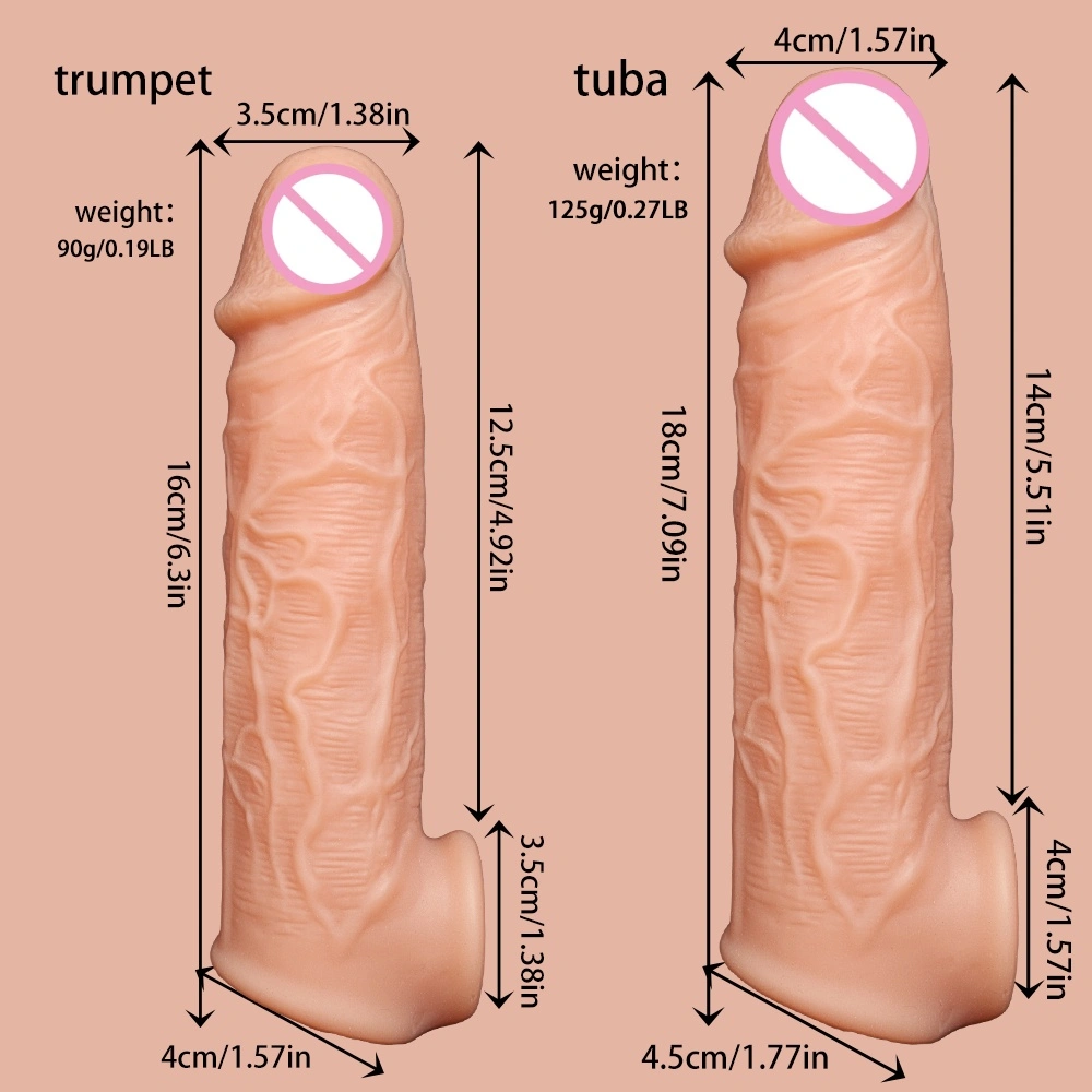 Dildo Rabbit Vrouwelijke silicaanse vibrator Invoegbare dubbele vibratie waterdichte vleeskleurige clitoris massager LM-D818