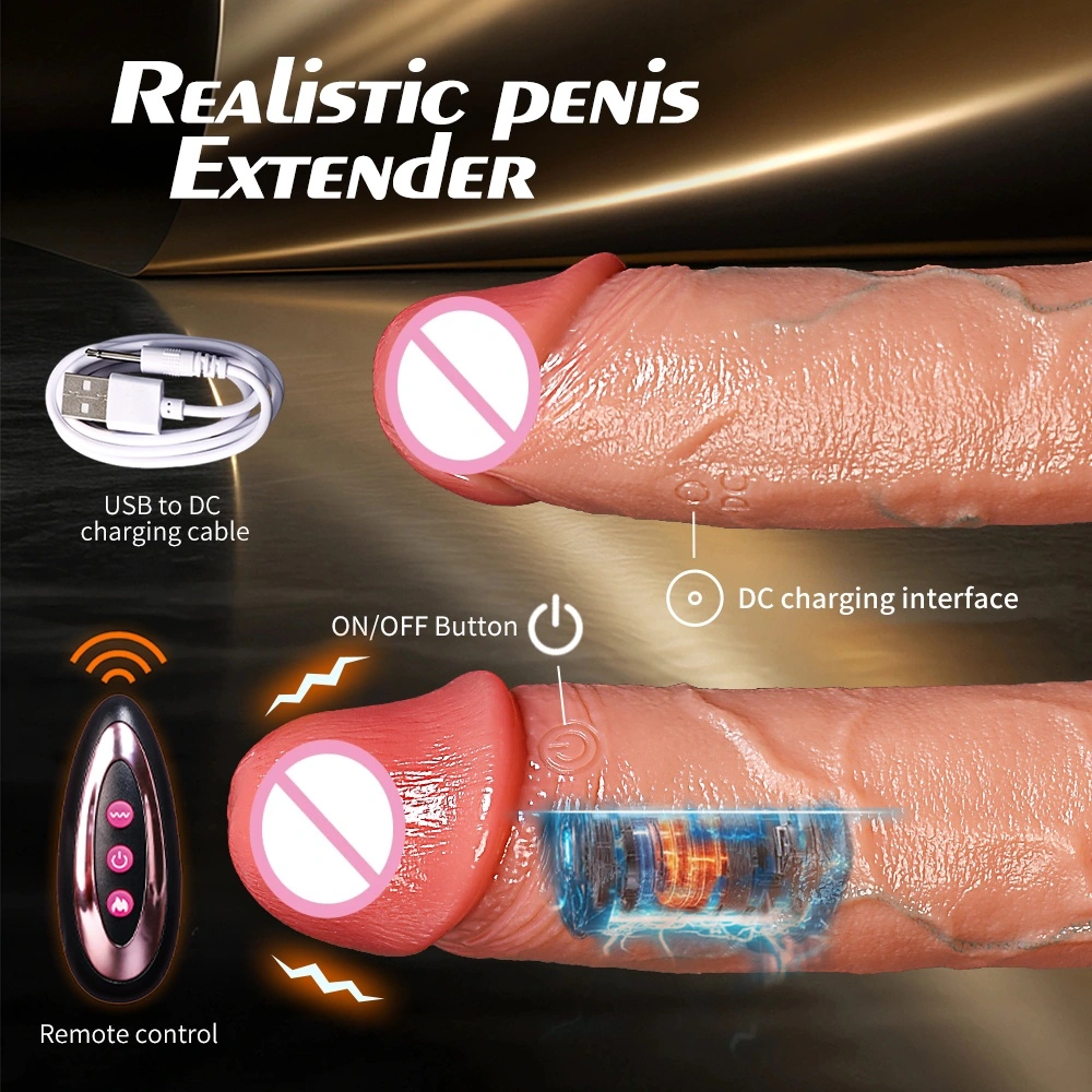 Kovakulmainen lelu-dildo naisille dildon teräväpintaista imurointiseksilelut - LM-CT844