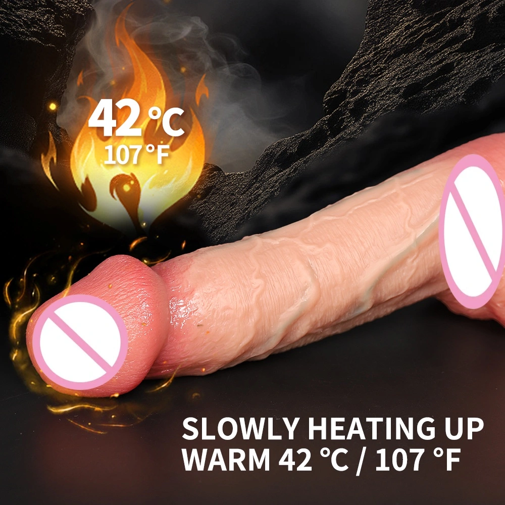 Grootneusvibrator Echt siliconen zachtneusvibrator Vrouwelijke masturbatieneusvibrator Seksspel LM-A312-1