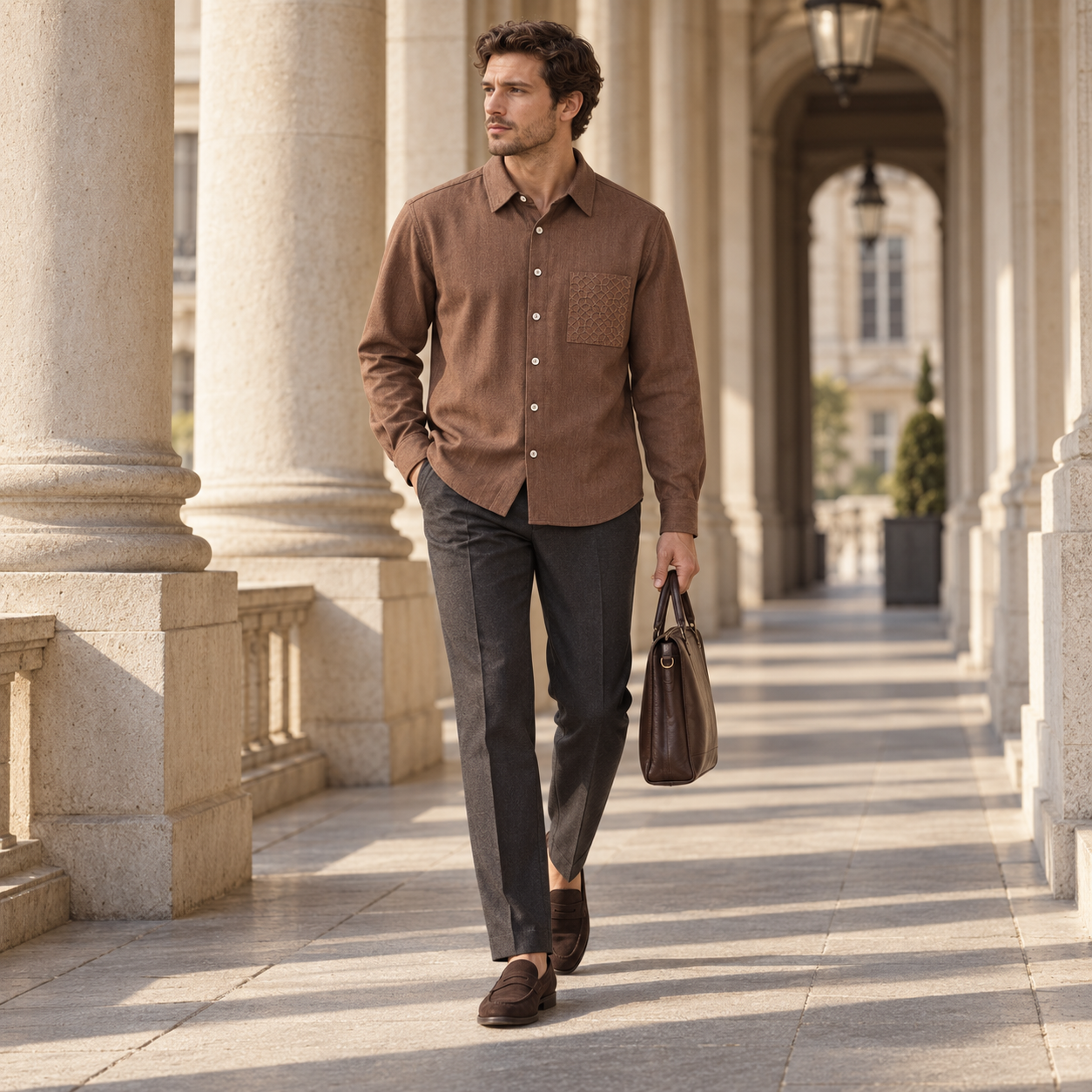 Men's Herringbone Shirt 1.png