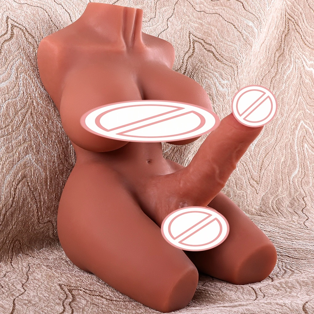 Doll adulto super sexy - grande stimolatore peniano, materiale resistente, 100 cm, pelle marrone, impermeabile BJD-BJD-D005