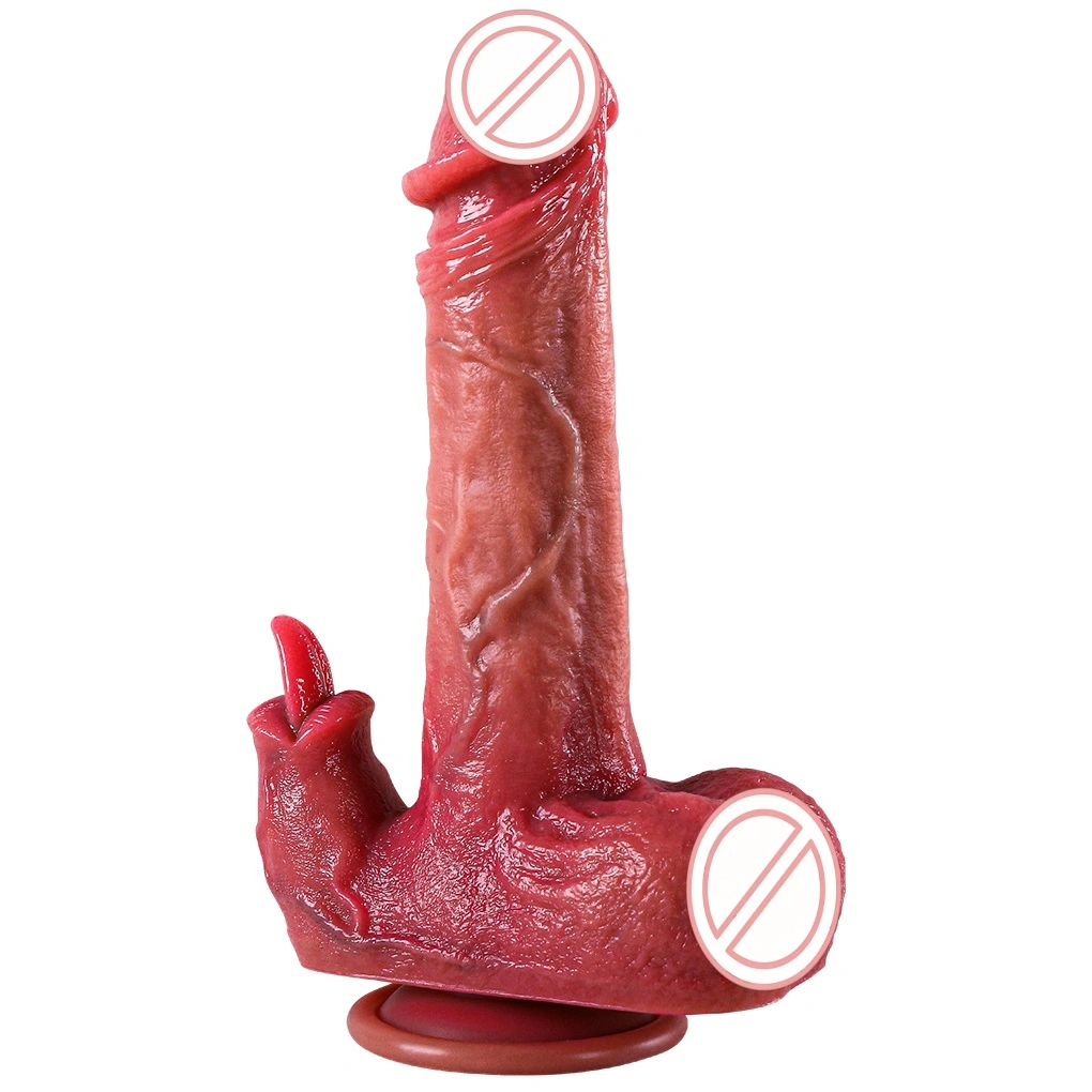 Vloeibare siliconen realistische dildo vibrator vrouwen sexspeelgoed vibrerende dildo stimulator sexspeelgoed -BJD-E003-J