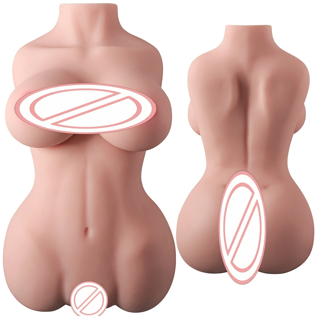 Halfbody TPE reverse model sexdoll, grote bilontwerp, handmatige fles, geschikt voor mannelijke masturbatie-BJD-A038-2J