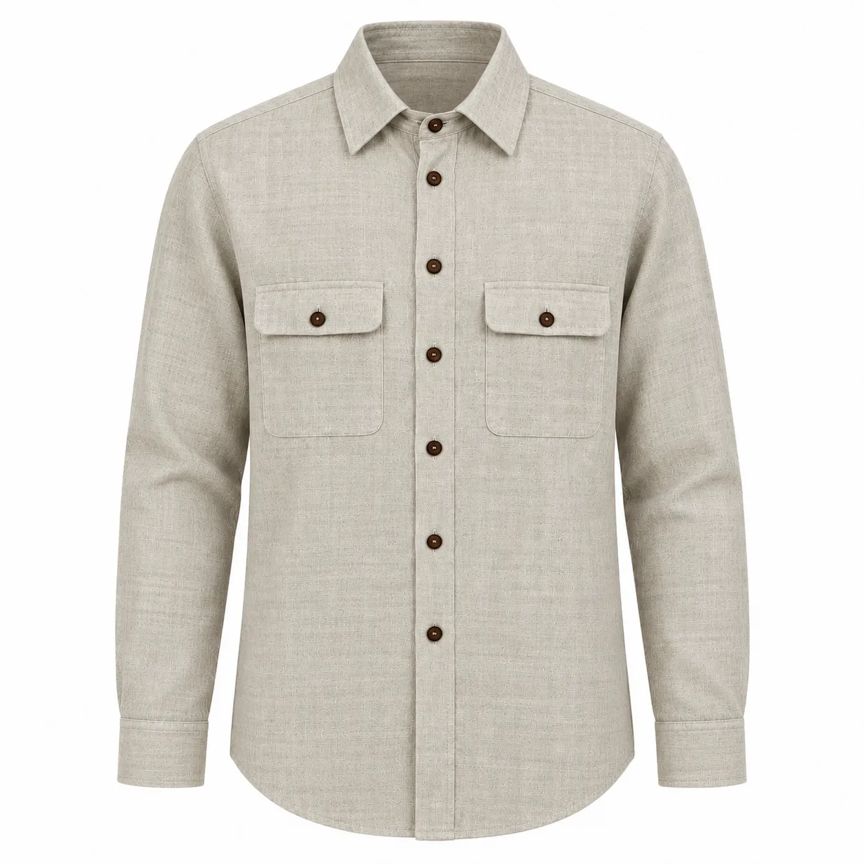 Kired Men's 100% Linen Shirt