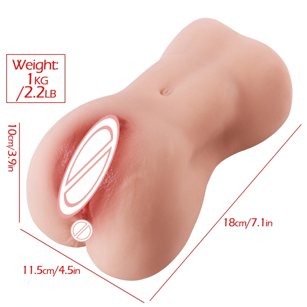 Grote hoeveelheid mannenmasturbatiekopjes TPE-materiaal Waterdicht Echte zachte aanraking Vliegtuigkop Model HXR-BJD-B028