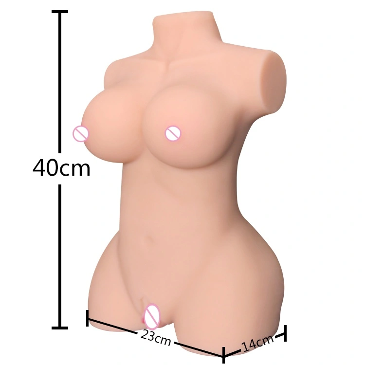 Fabrica vinde cu vânzare în vrac papușe de dragoste cu trunchi, papușe sexuale realiste cu 4 canale (vagina, sân, anus) pentru masturbare masculină, adulti, BJD-A065