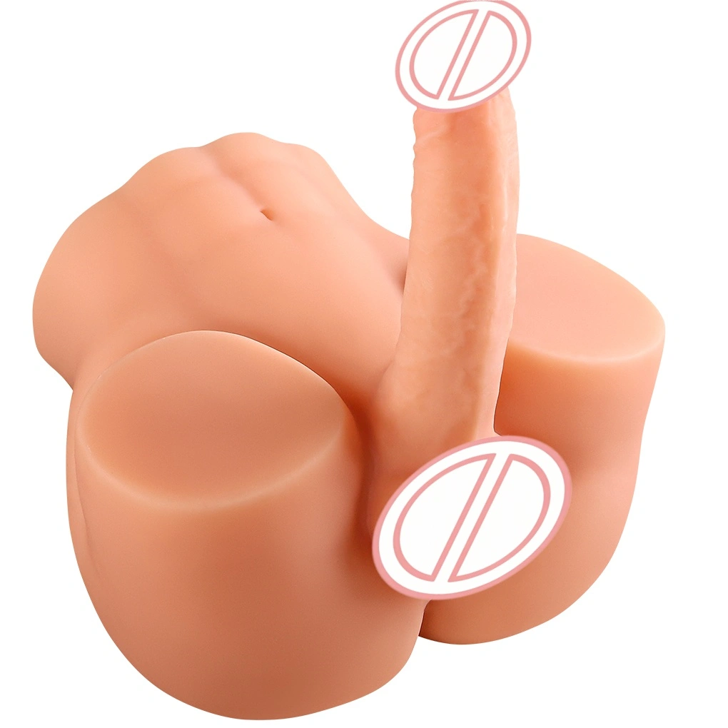 HXR Transsexuel sexdukke torso TPE voksen情趣legetøj realistisk stor bryst penis vagina realistisk transsexuel pige 100 cm vandtæt mand-BJD-D013-2