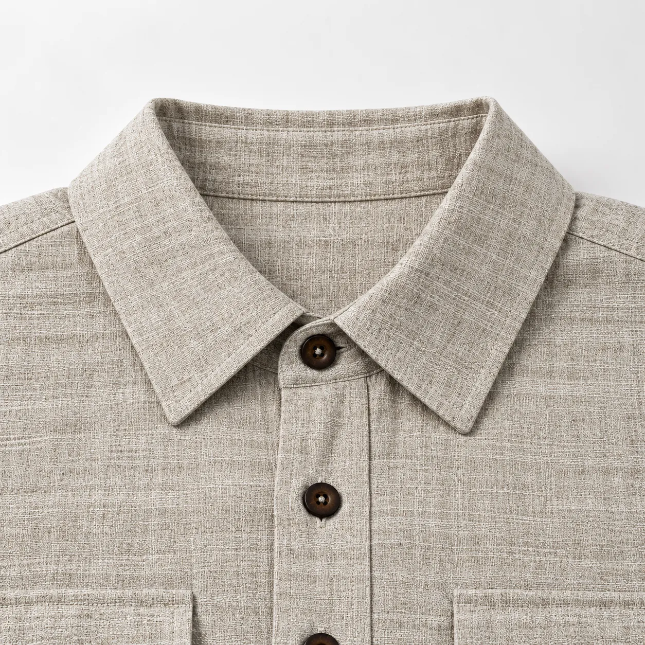 Kired Men's 100% Linen Shirt