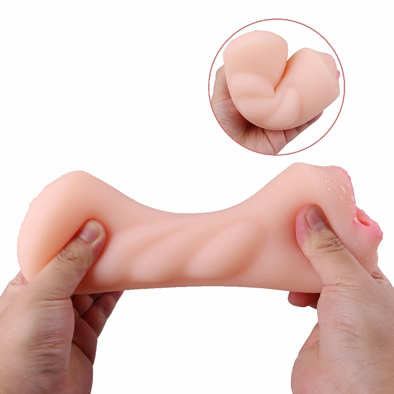 Vaso de masturbación para hombres sexy, suave TPE, juguete adulto mini, adecuado para hombres, masturbador de bolsillo suave con sensación real de vagina - BJD - B027