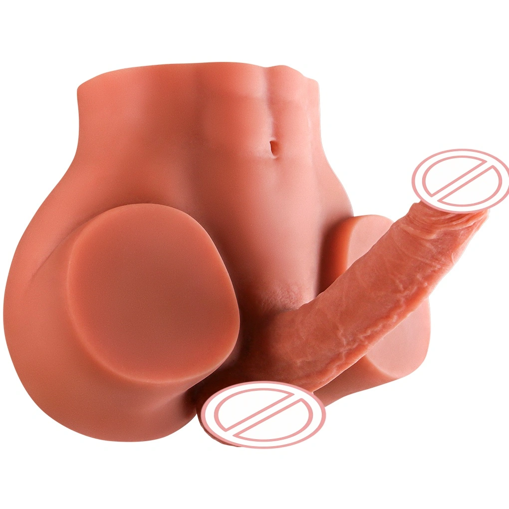 Realistisk dildo-møbel vandtæt bærbar sand følelse passende til homoseksuelle og heteroseksuelle til anal sex brug voksent legetøj - BJD-D013