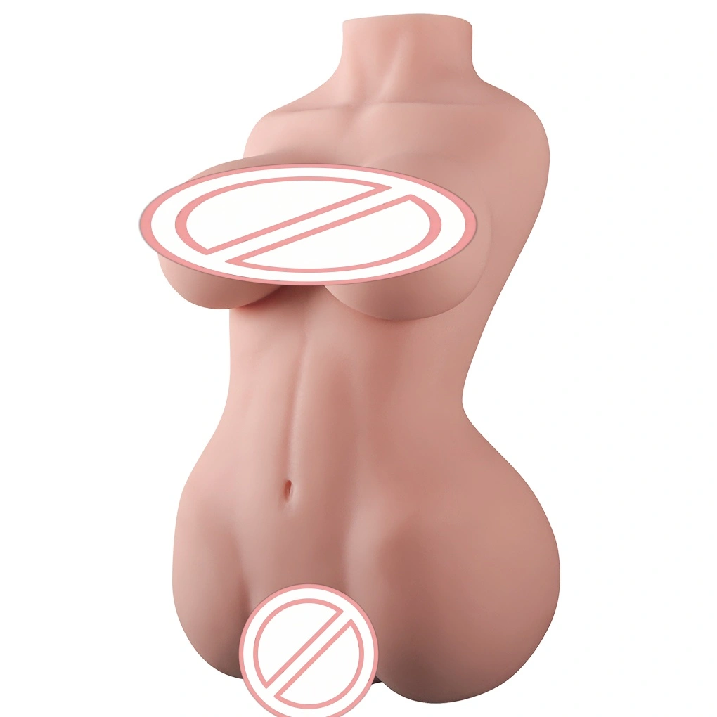 Halfbody TPE reverse model sexdoll, grote bilontwerp, handmatige fles, geschikt voor mannelijke masturbatie-BJD-A038-2J