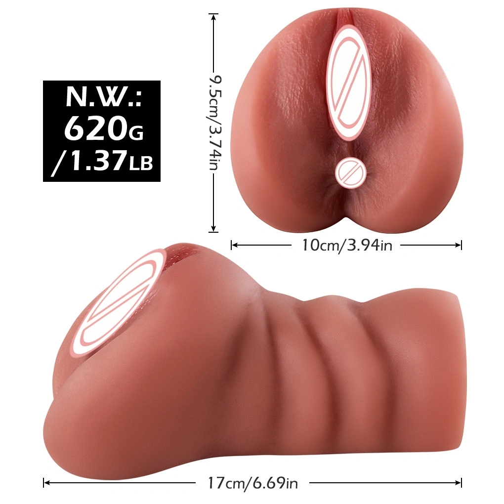 Doppio canale, texture realistica, interno striato, lavabile, vaso aerei per uso domestico, onanismo maschile individuale HXR-BJD