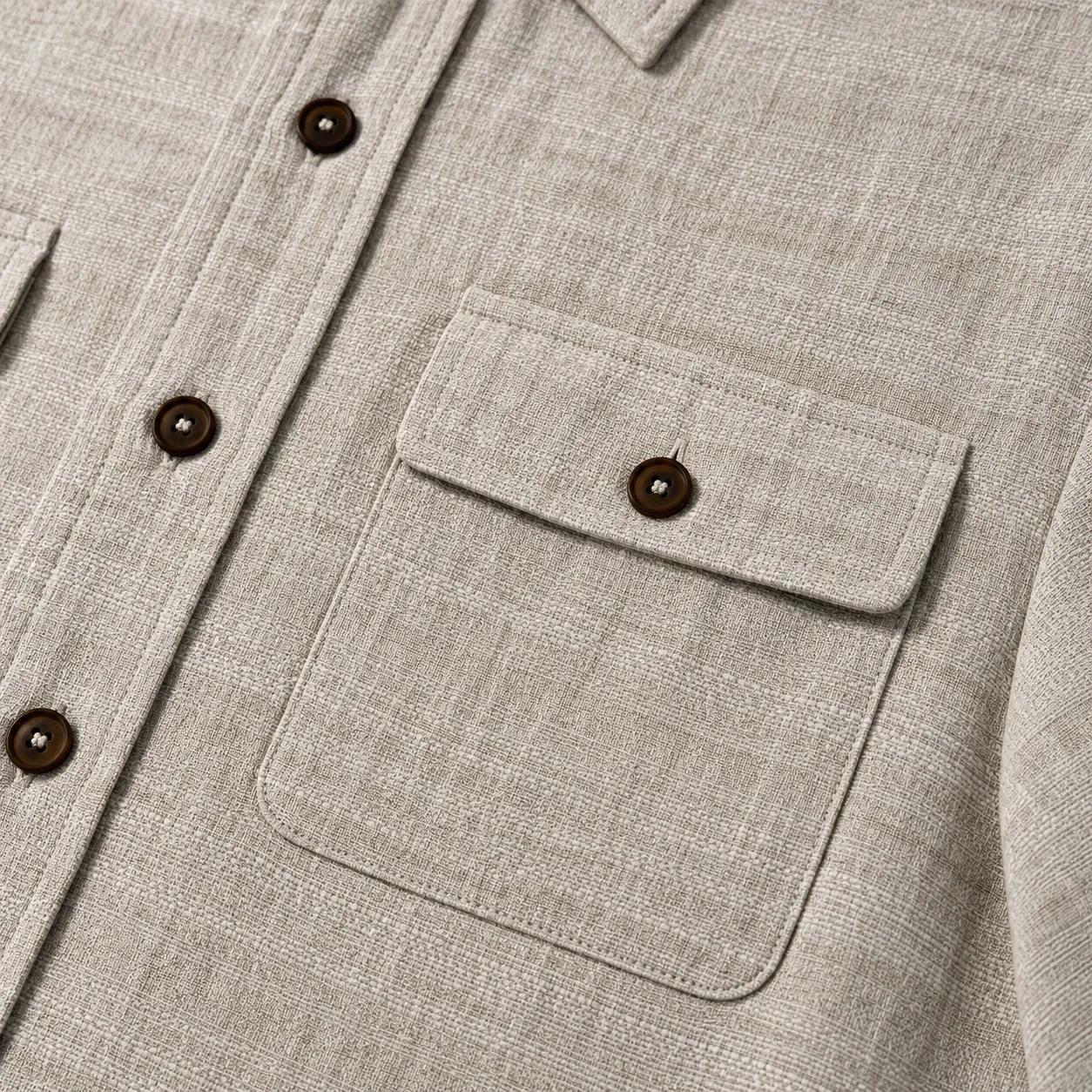 Kired Men's 100% Linen Shirt