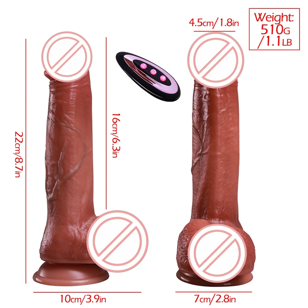 Realistische siliconen penis dildo vibrator enorme realistische volwassen speelgoed veilig materiaal zacht aanvoelend - BJD-E018