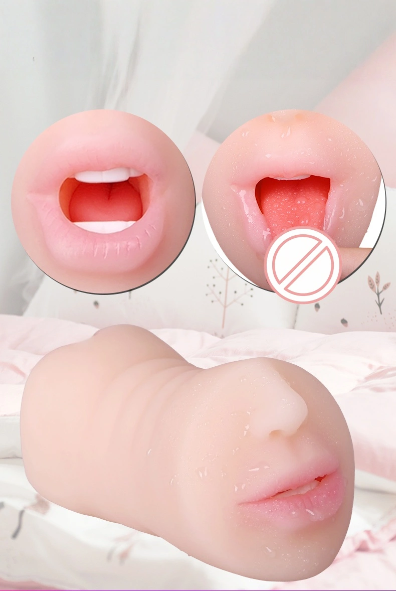 Channel TPE waterdichte speelgoed Handheld realistische vliegtuigbek Manlijke masturbatiestimulator HXR-BJD-B048