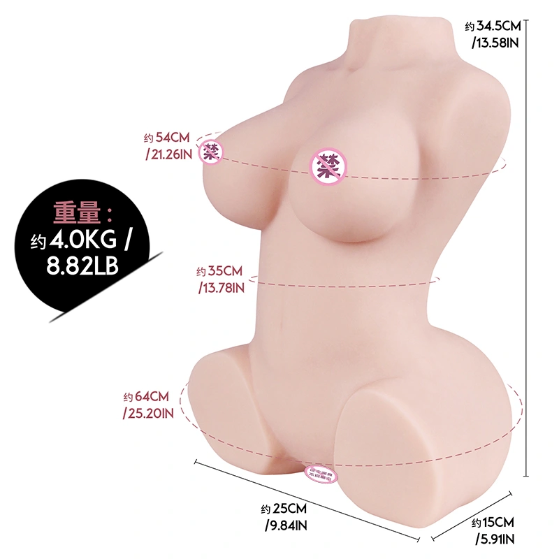 Realistisk privatdel modellet helkrops intelligent TPE dukke mandlig masturbator vandtæt huller vagina/anus voksen情趣artikel-BJD-A022-J