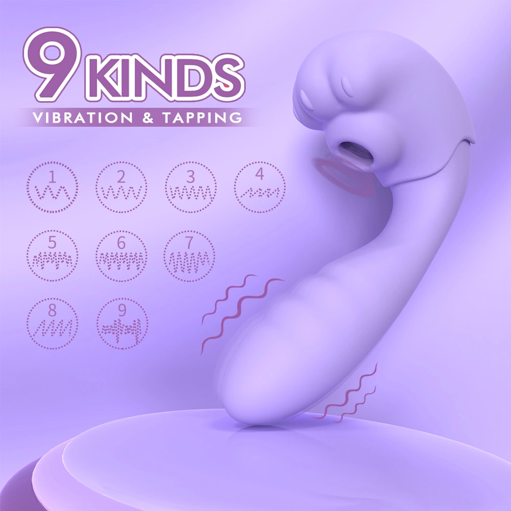 Vaginale zuigvibrator Vibratiesuctor Oral zuigklitorisstimulator Vrouwelijke erotische speelgoed Sexual health producten S-S531