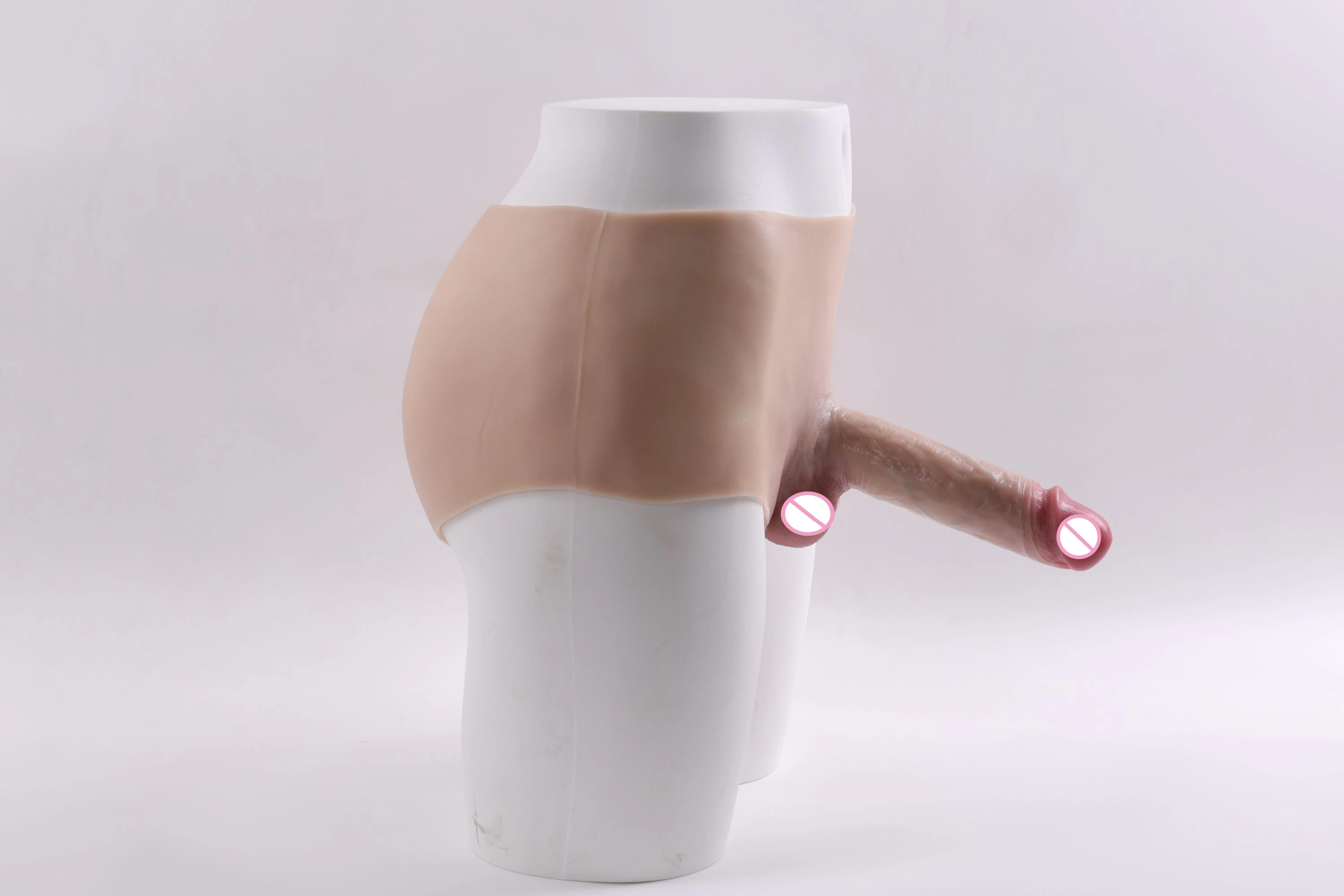 Penis-dildo aikuinen naisen itsetyydytys seksilelu silikoni todellinen vyötyyppi suuri dildo hetero homoseksuaali YSR-A05-W