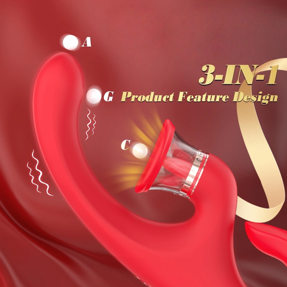 Wholesale Dual-motor Silicone Clitoral Vibrator S-H025